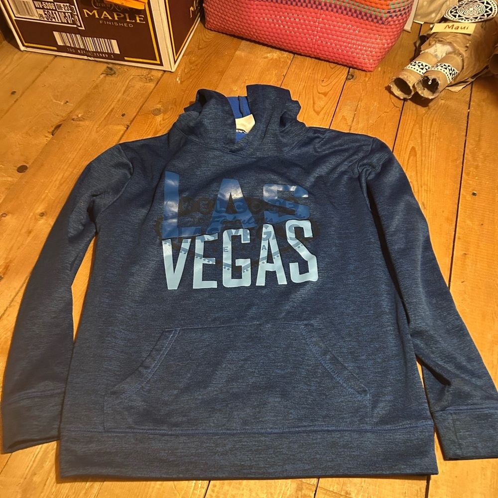 Navy Blue Las Vegas Hoodie - Picture 3 of 3